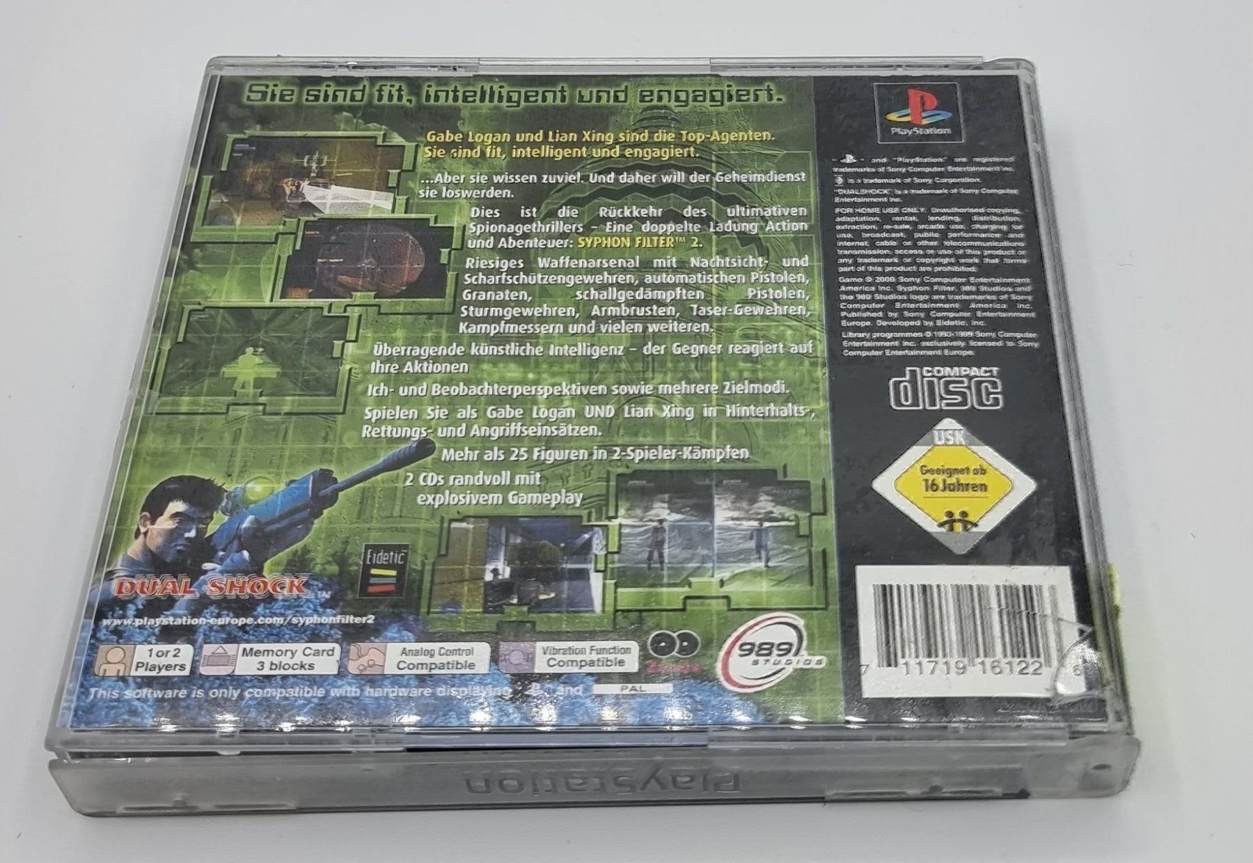 Sony Giochi: Syphon Filter 2 PS1 2 discs – Usato da Genève venduto da Cardtreasure 2