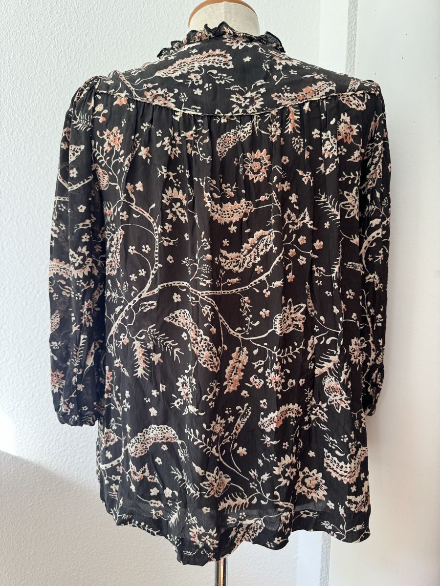 Ba&Sh Camicette: Chemise Ba&sh imprimée T.3 viscose – Nuovo (secondo la descrizione) da Morges venduto da sandy069 4