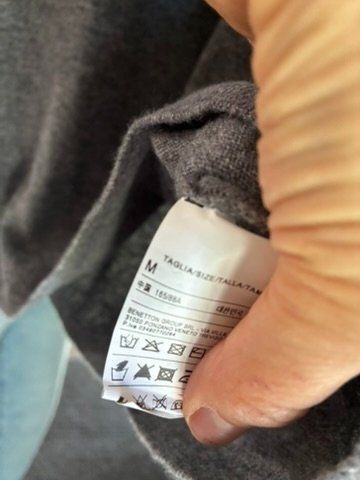 Benetton Maglioni & Felpe: Benetton! super toller Strickpullover Gr. 38 NEU – Nuovo e nell'imballaggio originale da Winterthur venduto da Mitschg 2