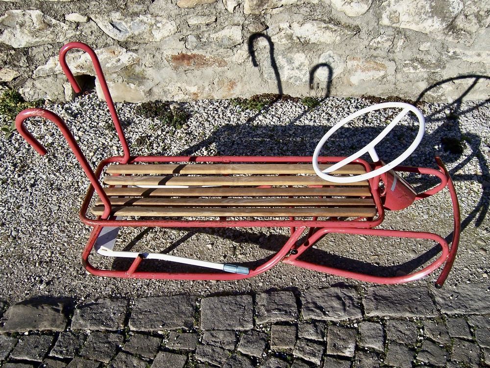 Luge: Schlitten SKS CRESTA Bob mit Steuerung – D'occasion à Kerzers par wisaundso 9