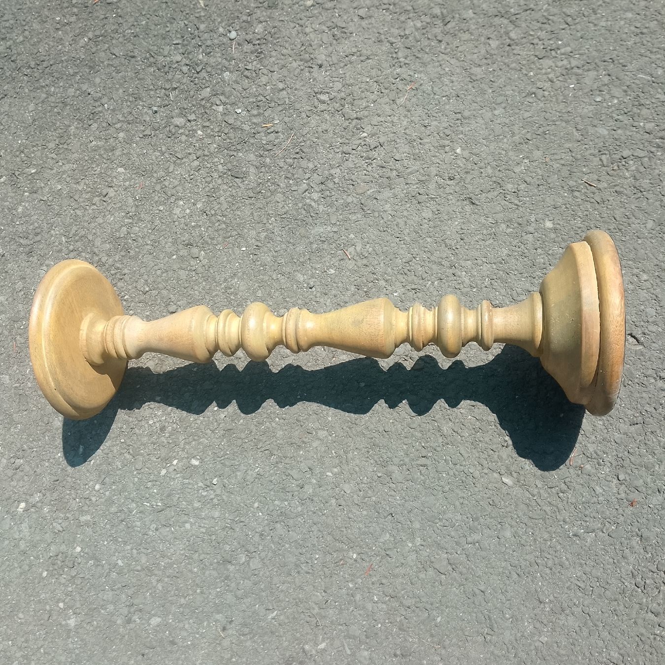 Bougeoirs: Holz Kerzenständer / Tischchen, 57 cm – D'occasion à Luzern par toenu23 4