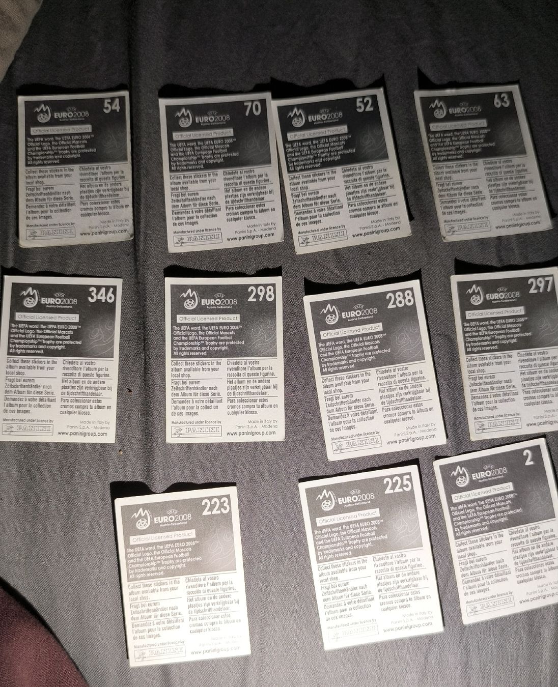 Panini Carte collezionabili: Panini EM 2008 Konvolut: Spieler & Glitzer Wappen – Nuovo (secondo la descrizione) da Ossingen venduto da kro_nrz6 1