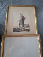 Bilder: Paysan du Canton de Lucerne, echtvergoldet, alt,