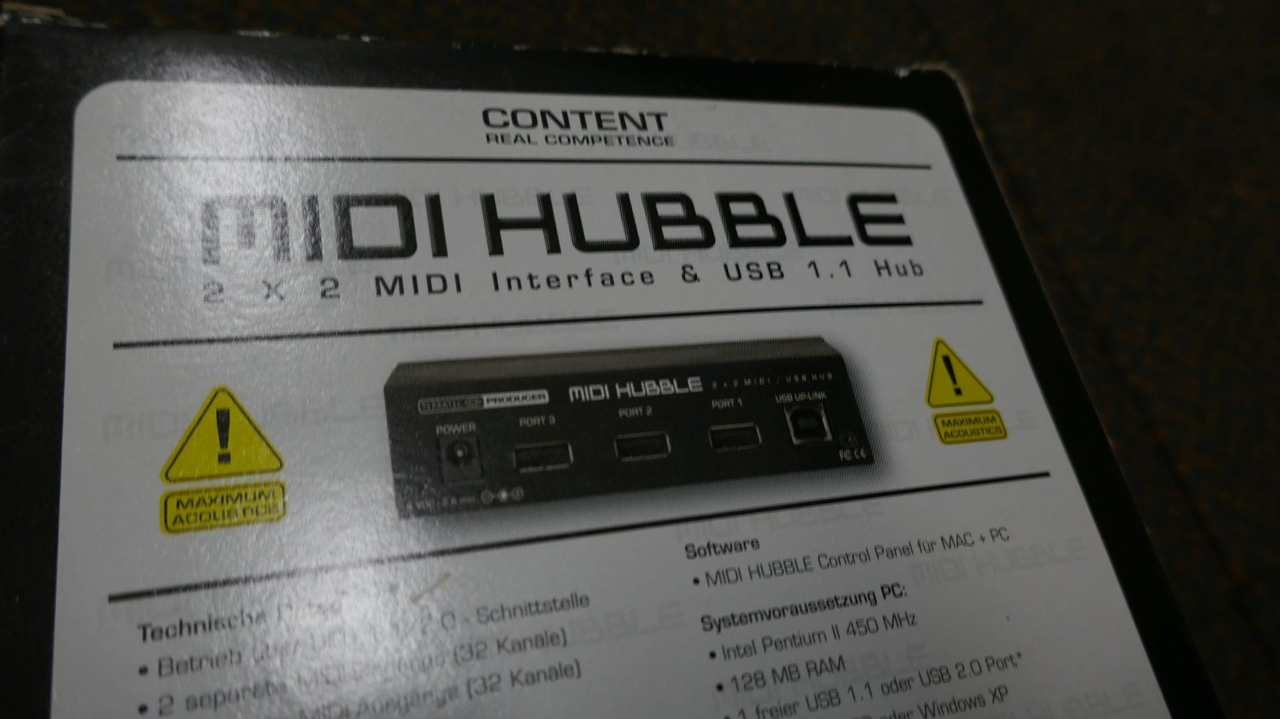 Schede audio: Terratec MIDI Hubble – Nuovo e nell'imballaggio originale da Wenslingen venduto da FairlightCMI 3