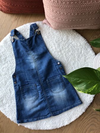 OKAIDI Latzkleid für Mädchen, Gr. 128