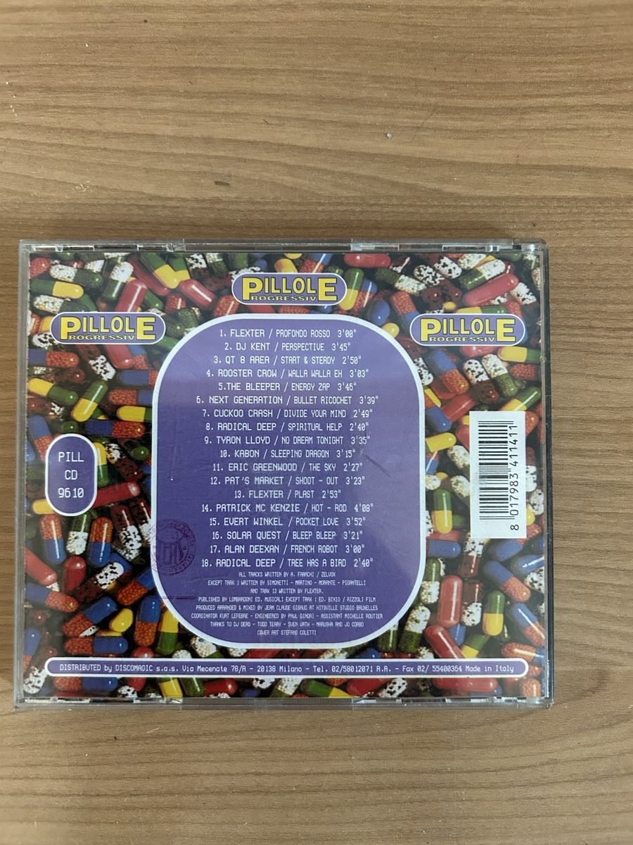 CDs: CD Pillole Progressiv - PILL CD 9618 - – D'occasion à Scuol par 79kris 1