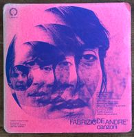 Fabrizio De Andre' – Canzoni LP, Italo Folk Pop