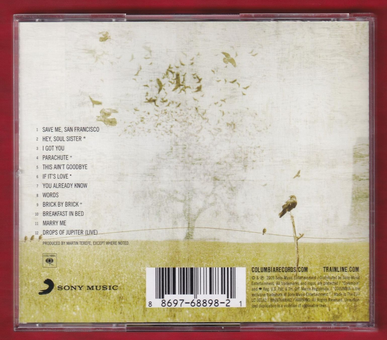 CD: Train - Save Me, San Francisco (CD) – Usato da Zürich venduto da Pfluftl2000 1