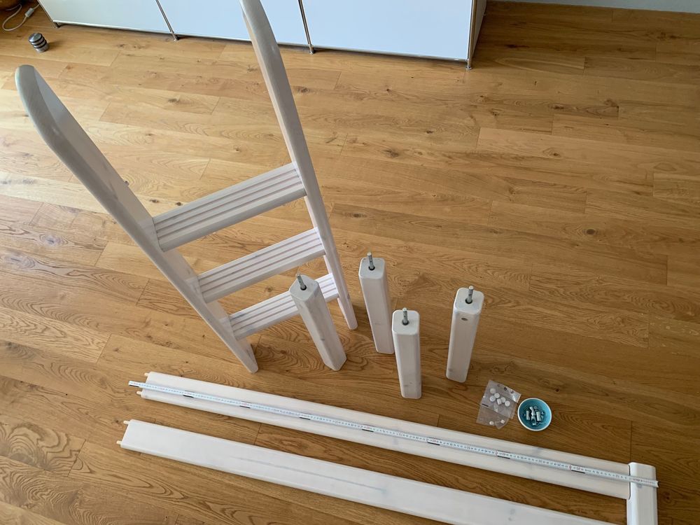 BSTD-Home Möbelerhöhungen – Stapelbar, 7,6 Cm Höhe, 1000 Kg Tragkraft, 4er Set In Weiß – Für Betten, Sofas & Mehr