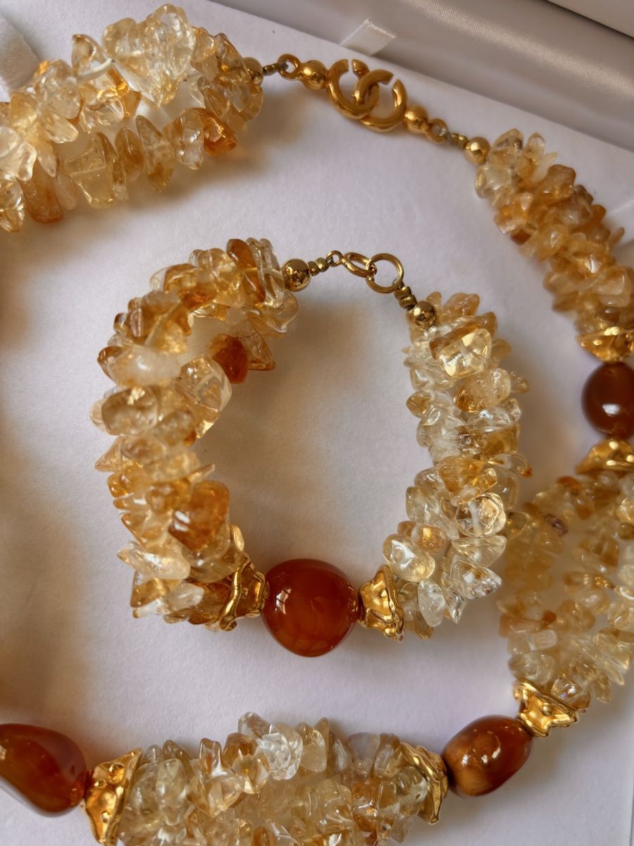 Autres bijoux: Parure in citrini e corniola – Neuf (Voir description) à Paradiso par fio_mhn6 3