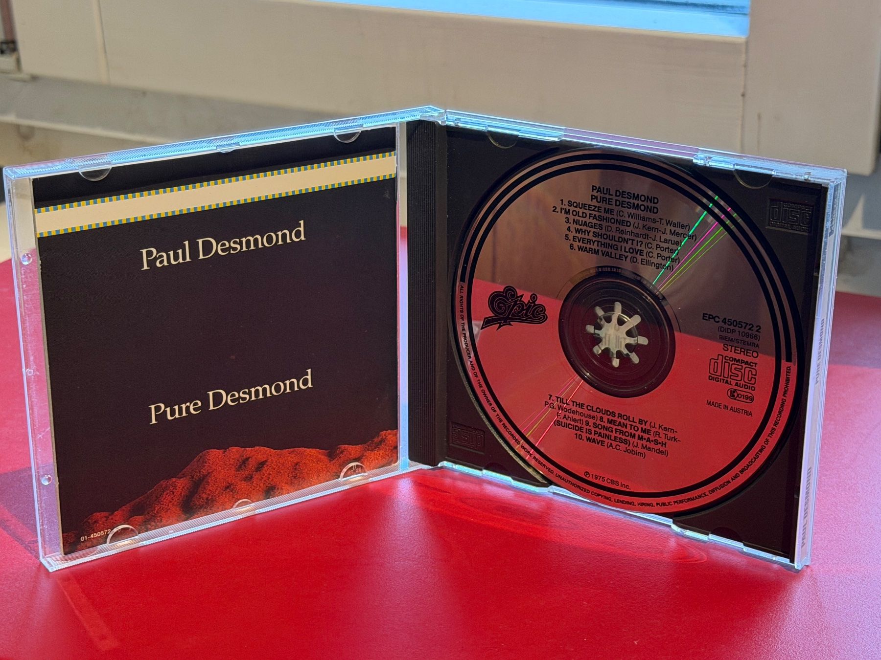 CD: Paul Desmond - Pure Desmond - KA01A – Usato da Küsnacht ZH venduto da Jazztilldawn 2