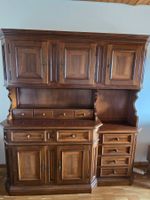 Antiker Buffet-Schrank aus Massivholz, Nussbaum, Top!