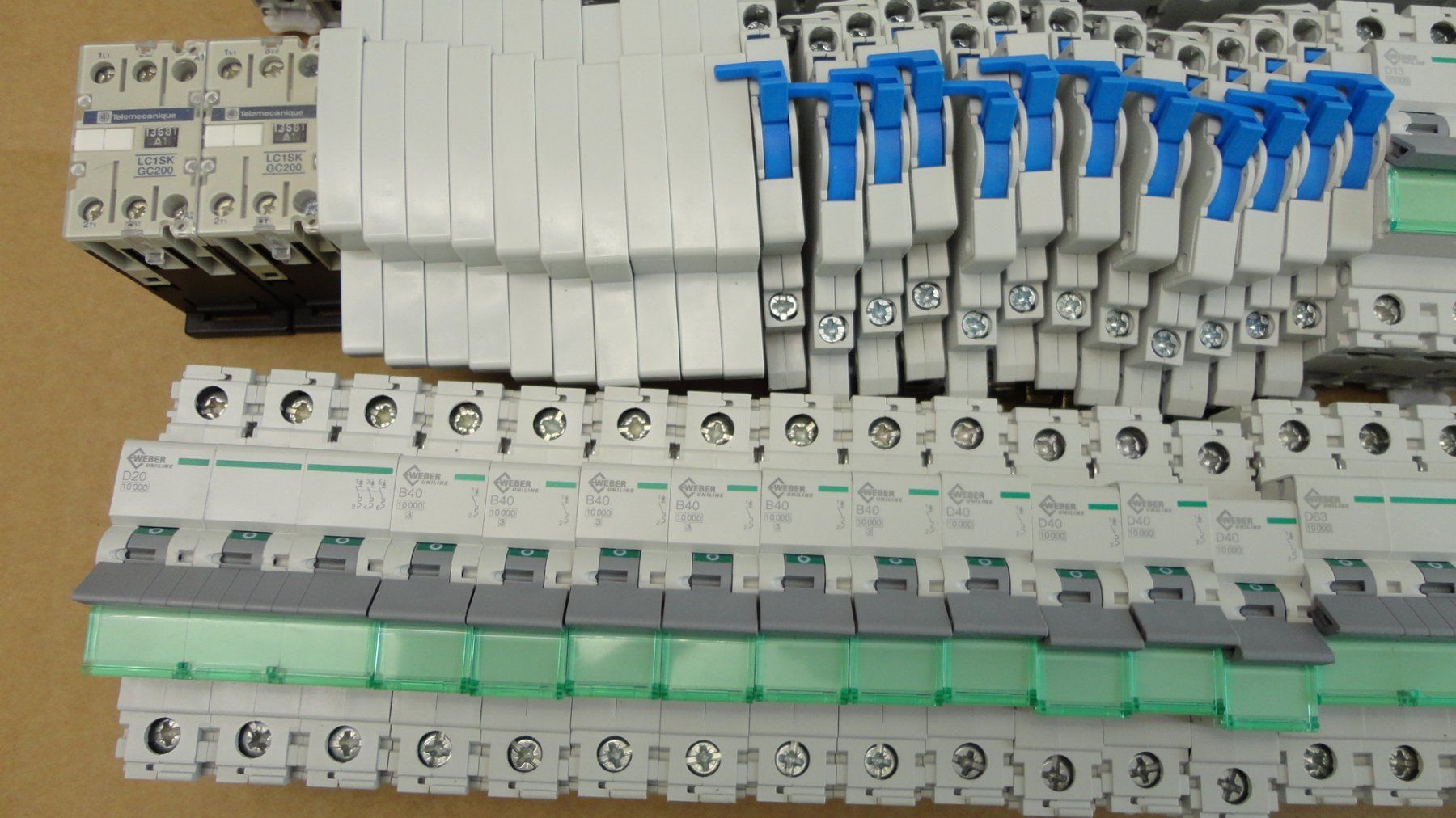 Alimentazione elettrica: FI/LS WEBER UNILINE Leitungsschutzschalter – Usato da Emmen venduto da Dora024 5