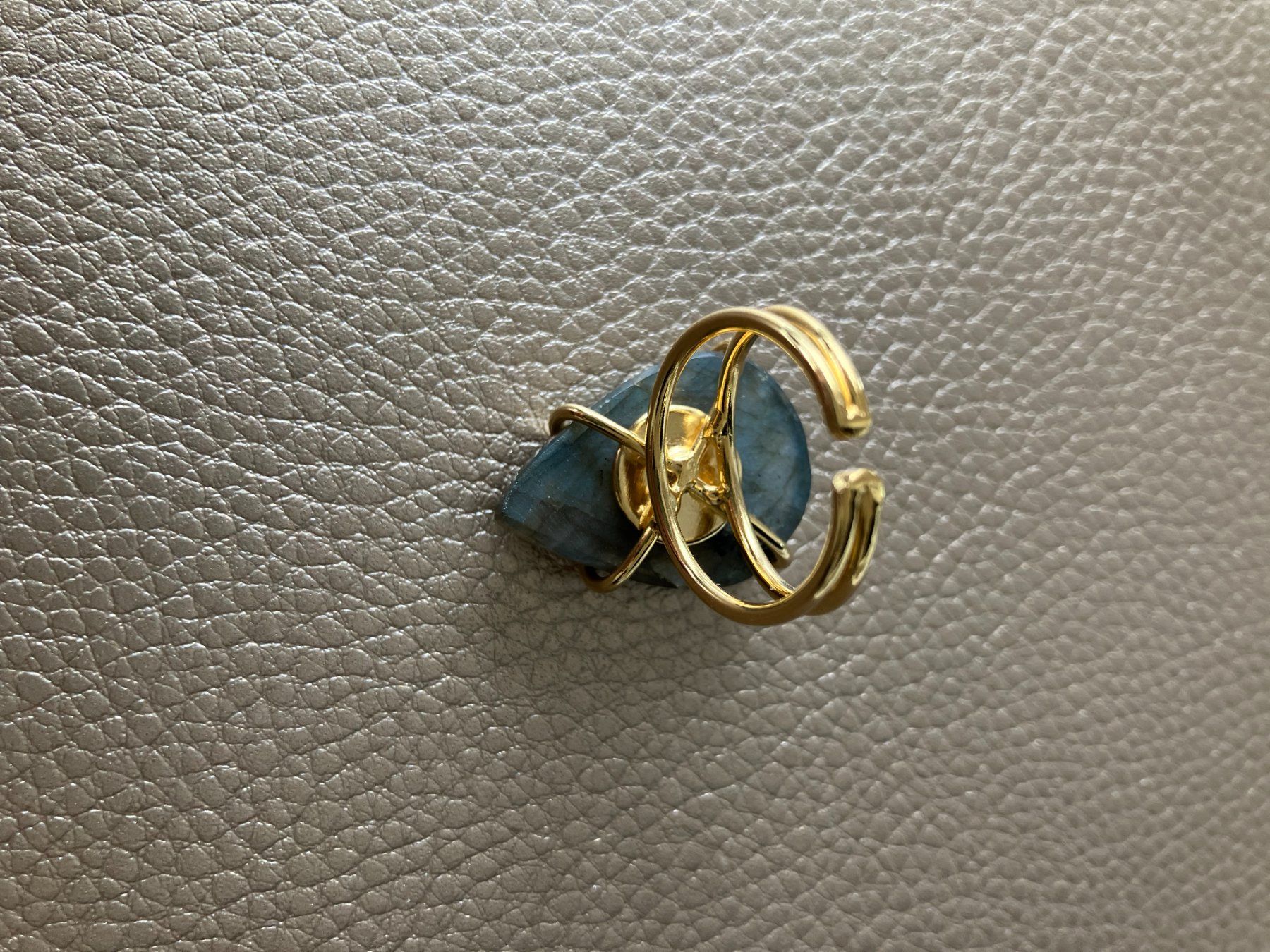 Anelli: Blau Labradorit Ring Edelstein Bague Labradorite 7 - 8 US – Nuovo (secondo la descrizione) da Prilly venduto da ilyria73 3