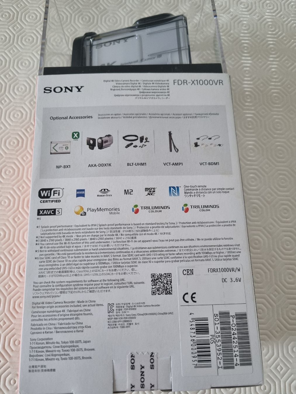 Sony Videocamere: Kleine Videokamera von Sony – Nuovo e nell'imballaggio originale da Unterägeri venduto da Ferreira_81 3