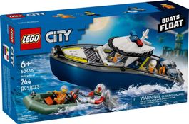 💥LEGO City 60456 Verfolgungsjagd im Polizeiboot NEU