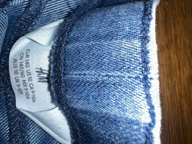 Pantalons: H&M Jeans Jeggings Gr. 140 Mädchen Top Zustand ! – D'occasion à Samstagern par minimaus4444 1