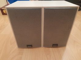 2 Lautsprecher Sonex SL-100 40Watt weiss