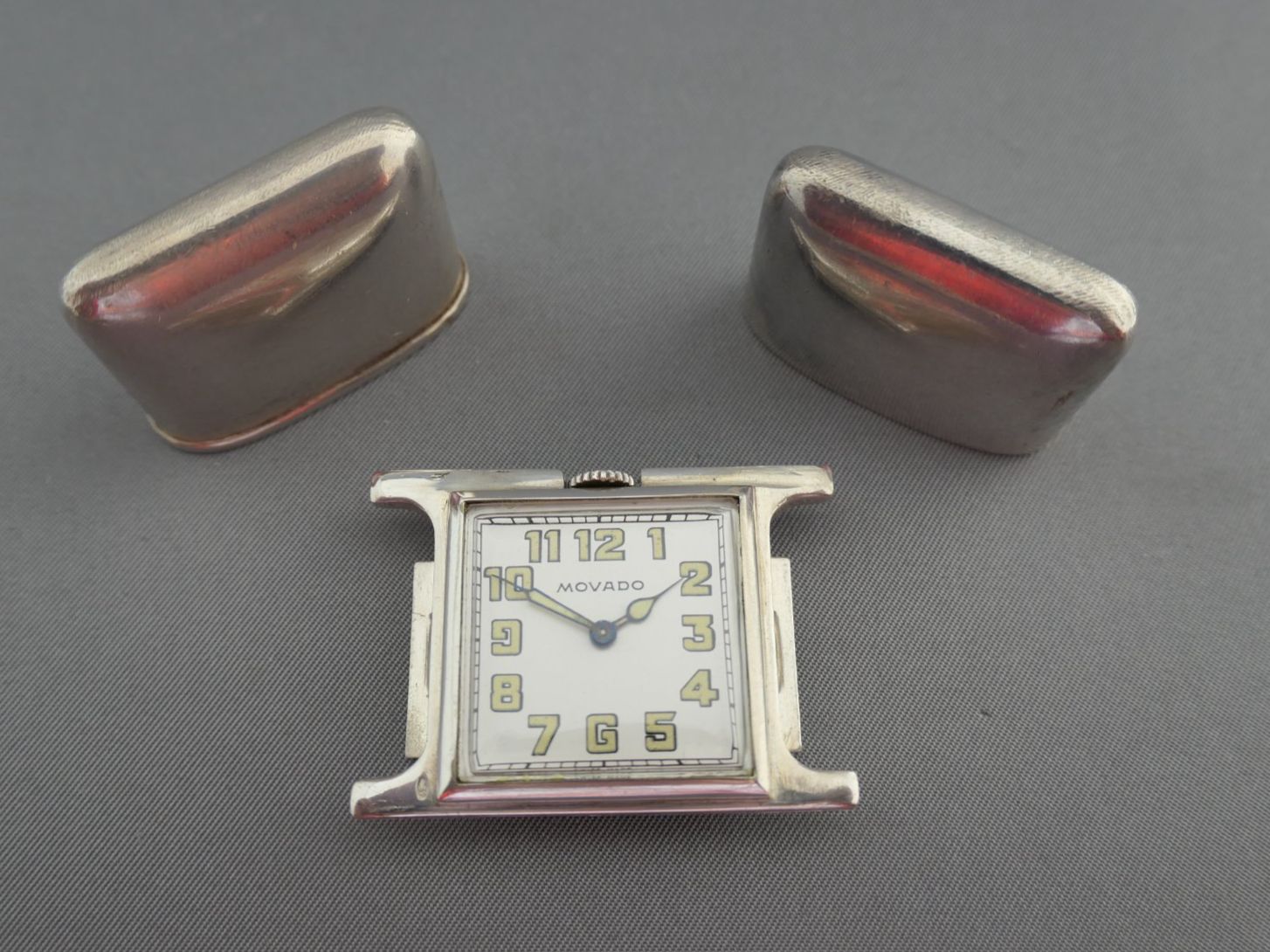 Movado Orologi: Movado Ermeto Reise Uhr 925 Silber – Usato da Kilchberg ZH venduto da dnalor11 4