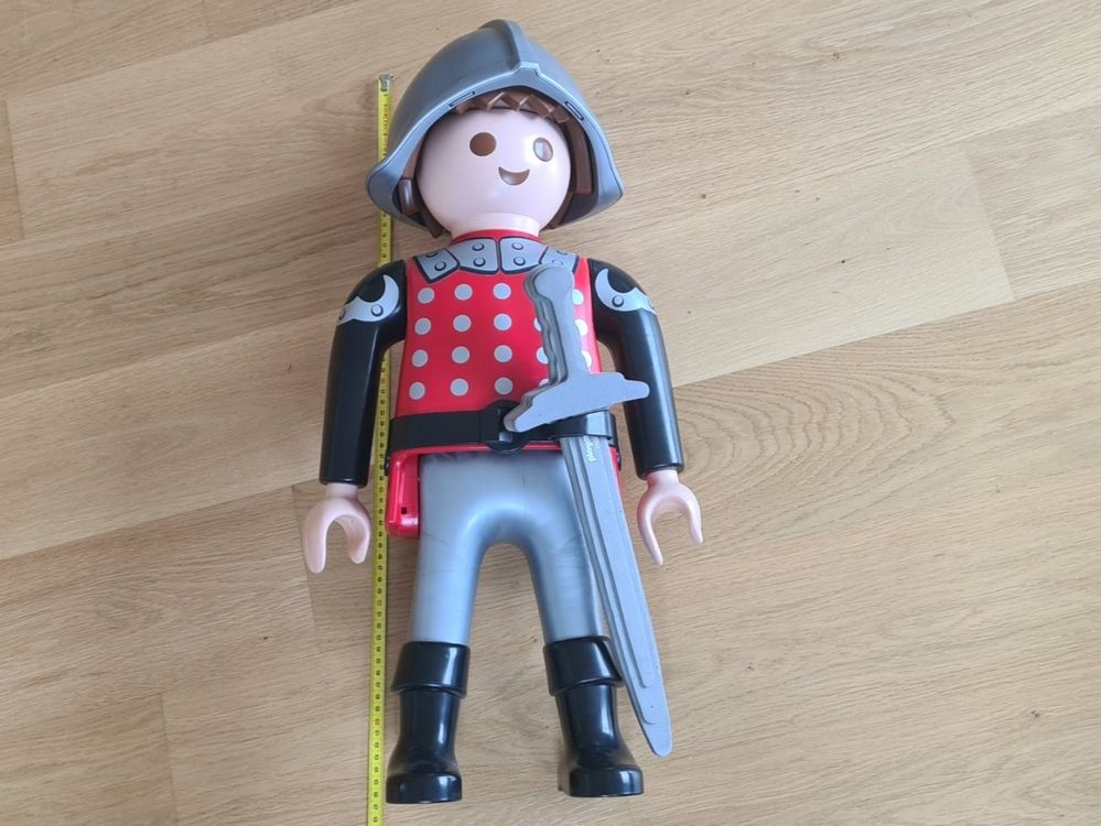 Original XXL Playmobil Ritter Figur / Sammelfigur 70cm (Gebraucht) in ...