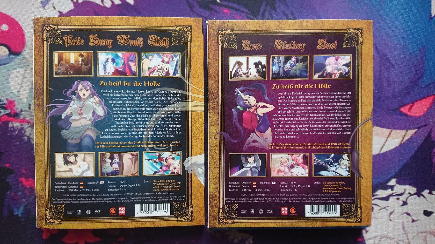 Tutti i DVDs: Seven Mortal Sins Vol 1 & 2 – Usato da Chur venduto da FreakofRarity 1