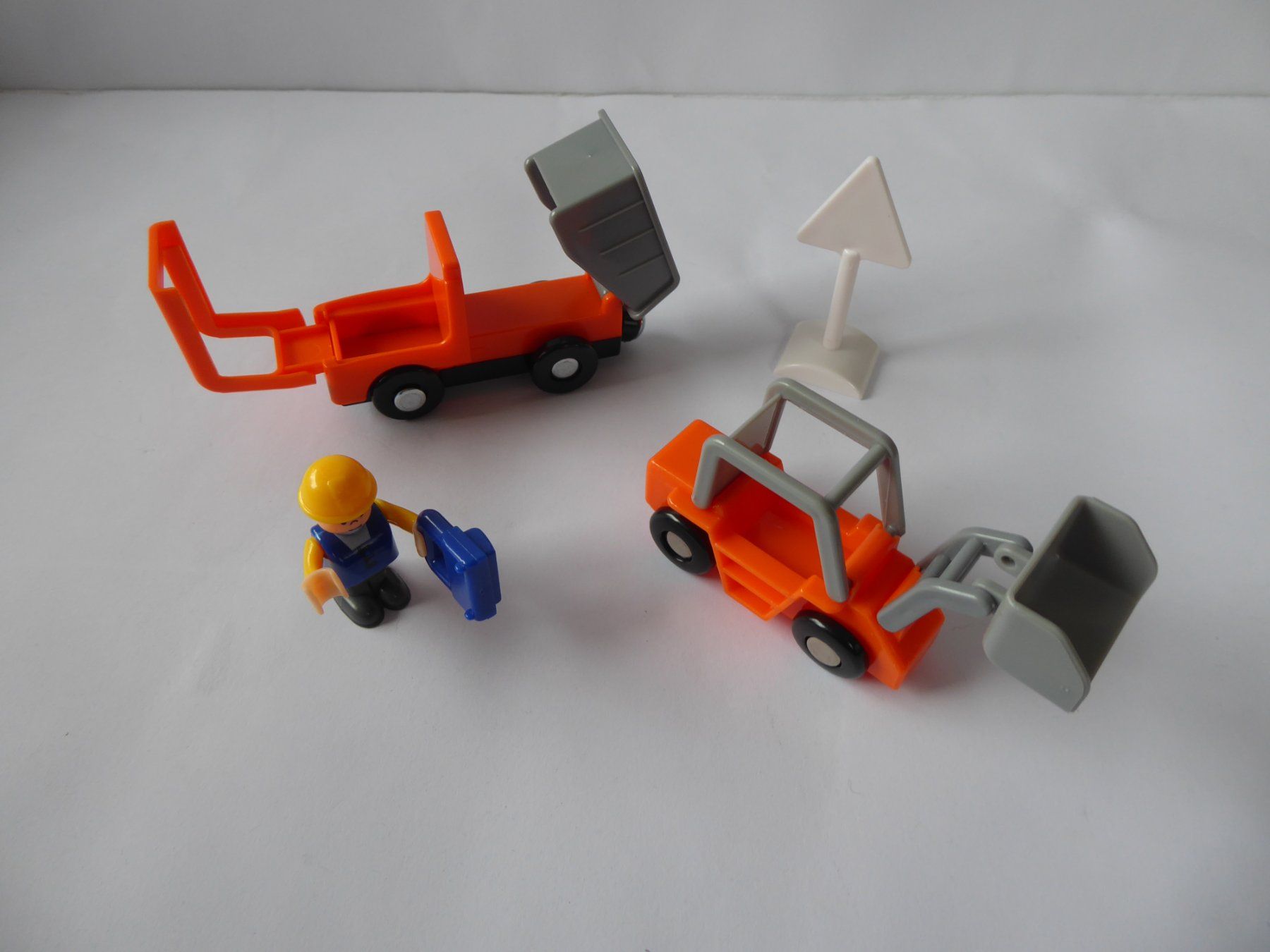 Giocattoli: Innovakids Set Baustelle, Bagger...zu Brio Bahn passend, neu – Nuovo (secondo la descrizione) da Turbenthal venduto da Nautop 2