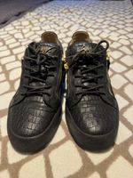Giuseppe Zanotti Sneaker schwarz Leder 42