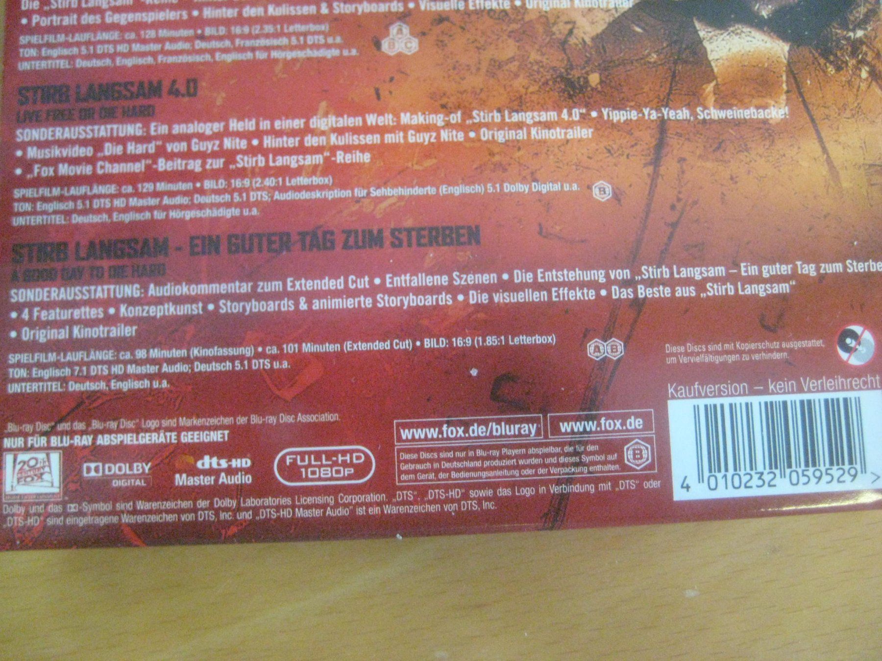 Tutti i DVDs: DVD   STIRB   LANGSAM – Usato da Uster venduto da flocke1 2