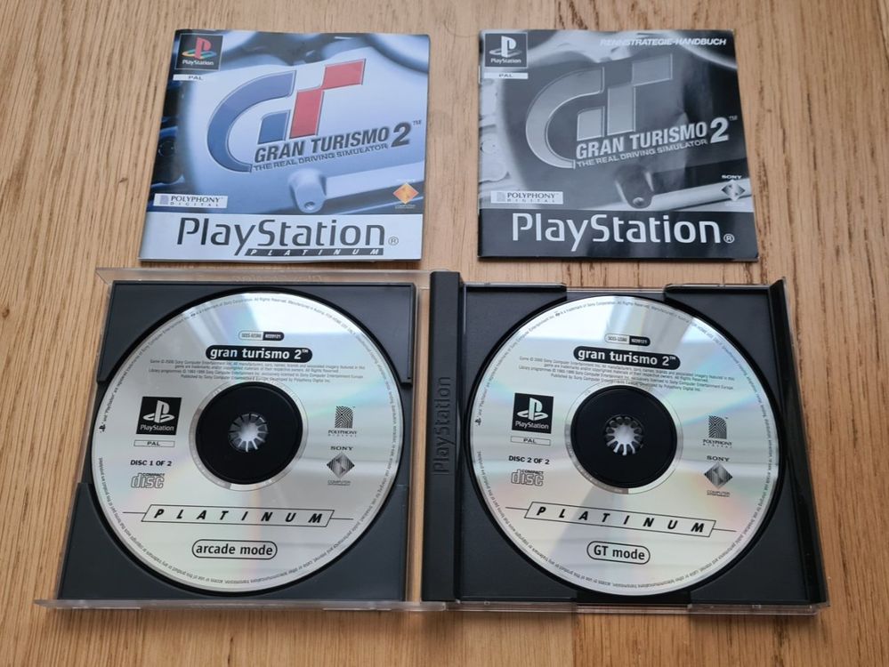 Jeu PlayStation 1 Gran Turismo 2 Version PAL - Bon état, Pour PS1, Livret Inclus