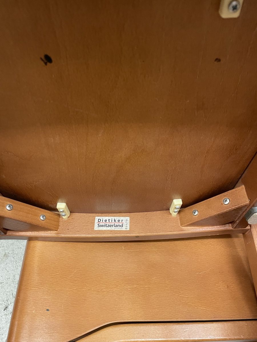 Dietiker Chaises: Stapelstuhl Quadro von Dietiker – D'occasion à Basel par M.Secondhand 6