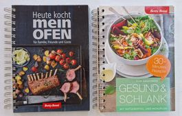 2 Betty Bossi "mein Ofen" und "Gesund & Schlank"