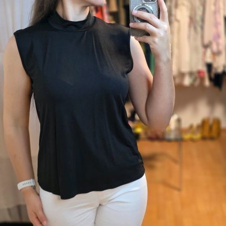 🖤 Schwarze Elegante Bluse Gr. 38/40
