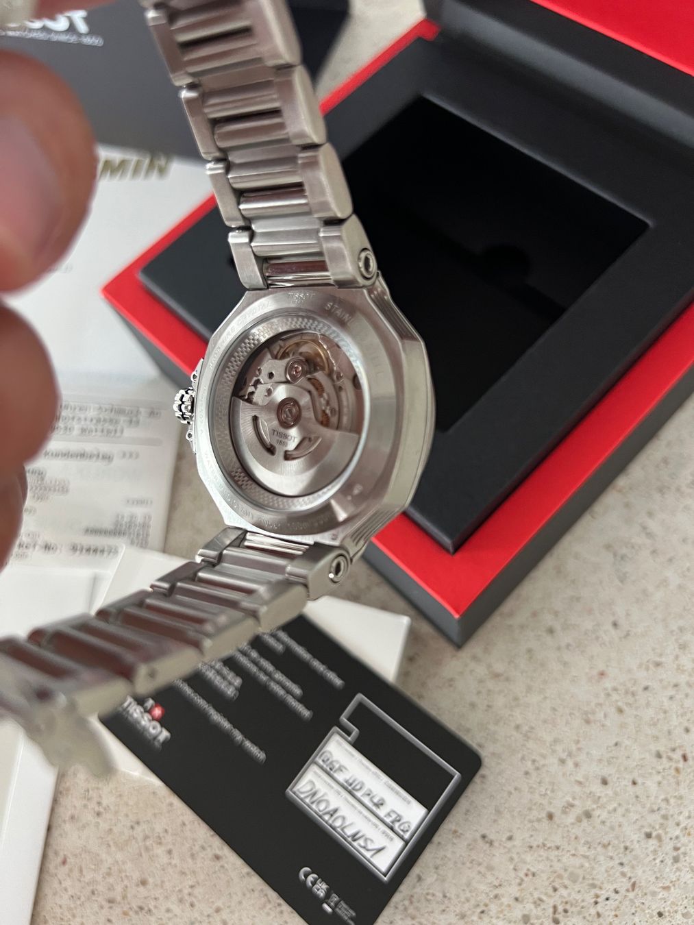 Tissot Orologi: Tissot T-Race Automatic Chronograph,Full Set! – Nuovo e nell'imballaggio originale da Wattwil venduto da SchweizIT 1