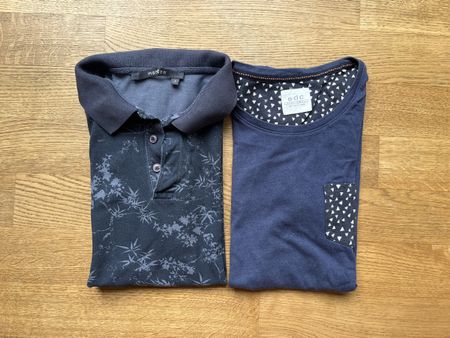 Zwei Herren T-Shirts Grösse S