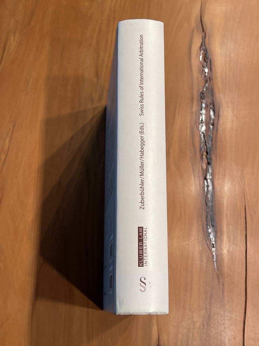 Bücher: Swiss Rules of International Arbitration, Commentary – Gebraucht aus Volketswil von doughboy 1