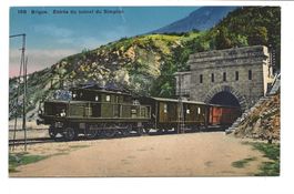 Brigue - Brig (VS) Krokodillok - Simplon-Tunnel - 1915