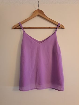 Débardeur Effeny violet taille S état neuf