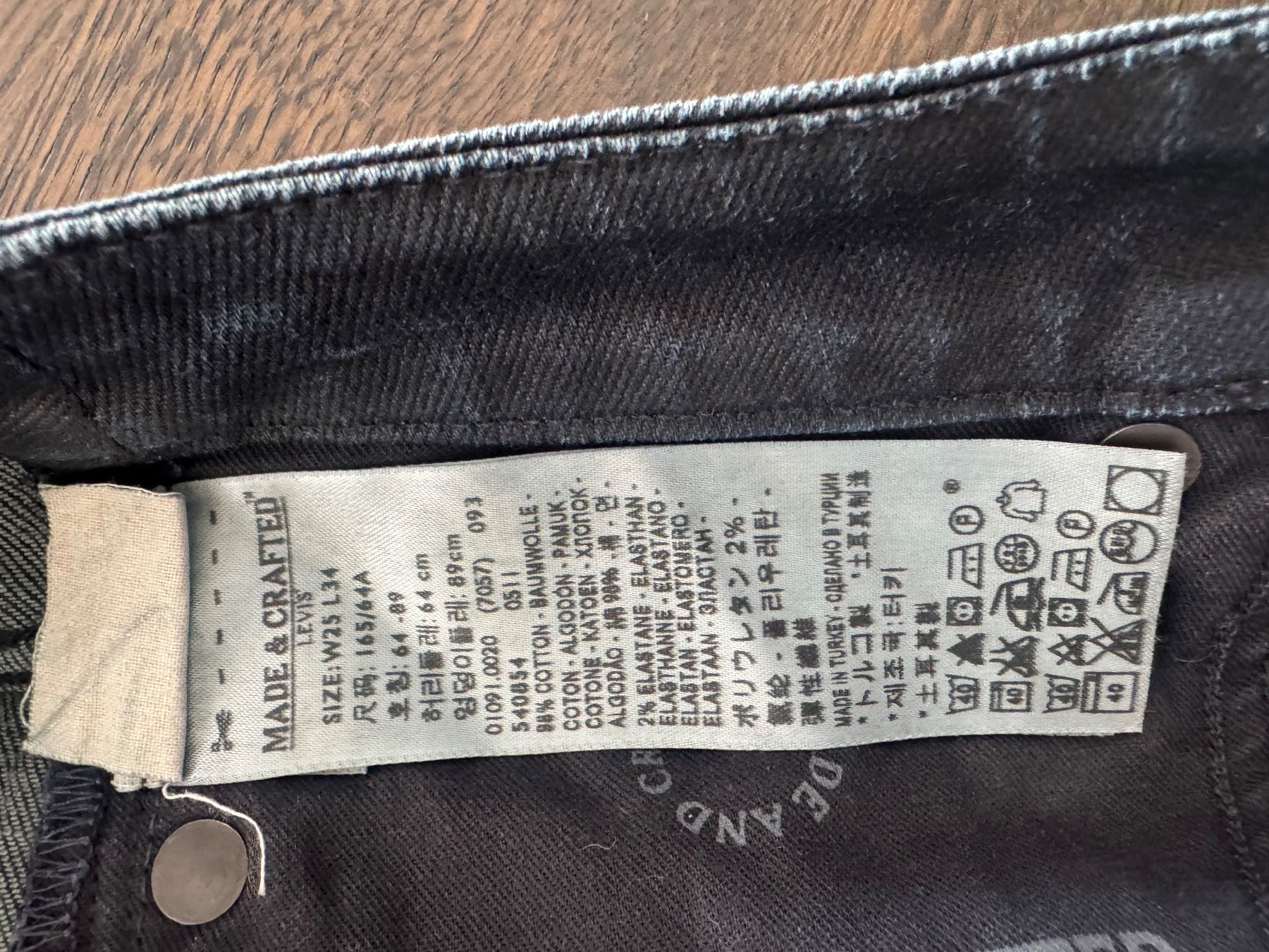 Levi's Jeans: Jeans Levi's Made & Crafted blau gebraucht Zustand – D'occasion à Birrwil par LuciLola 7