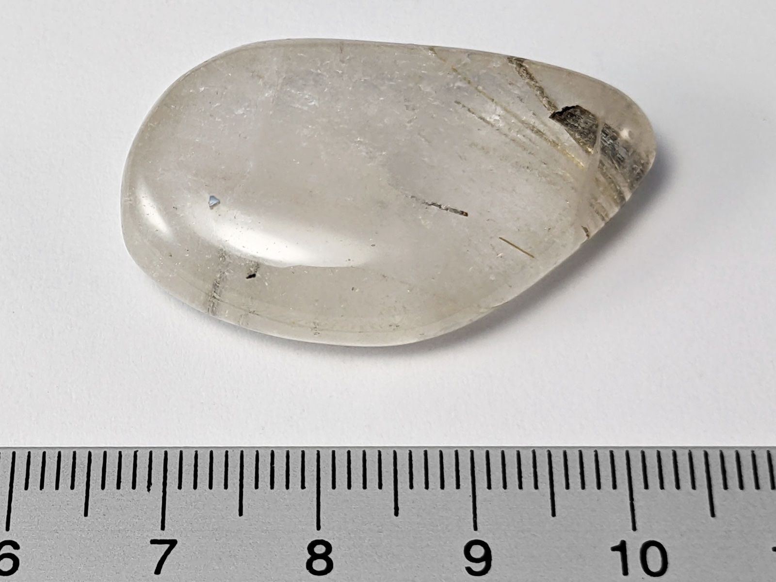 Minerali & Pietre curative: Rutilquarz Handschmeichler 36mm – Nuovo e nell'imballaggio originale da Meilen venduto da StoneGarden 1