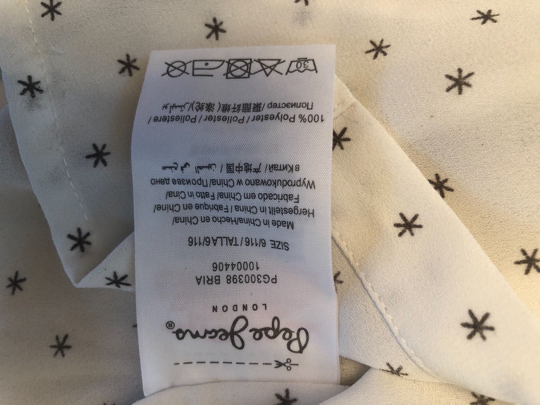Pepe Jeans Camicette, T-shirt & Top: Neue festl. Pepe Jeans Bluse Gr.116 – Nuovo (secondo la descrizione) da Obergerlafingen venduto da cabo4 3