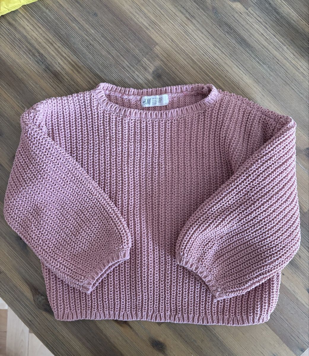 H&M Pullover & Sweatshirts: Pull chenille rose , taille 110/116 – Neu (gemäss Beschreibung) aus Sion von Nelsonkatz