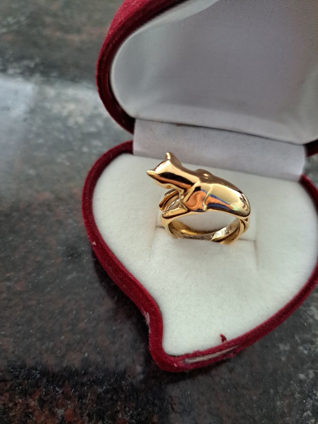 Cartier Anelli: Cartier Trinity Panthere Ring – Usato da Pfäffikon ZH venduto da Valsangiaccomo 2