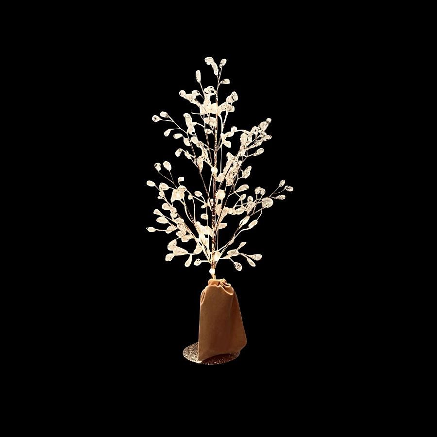 Tutte le decorazioni: Deko Baum 35cm goldfarben, Lichterkette – Nuovo e nell'imballaggio originale da Wettingen venduto da Swala 1