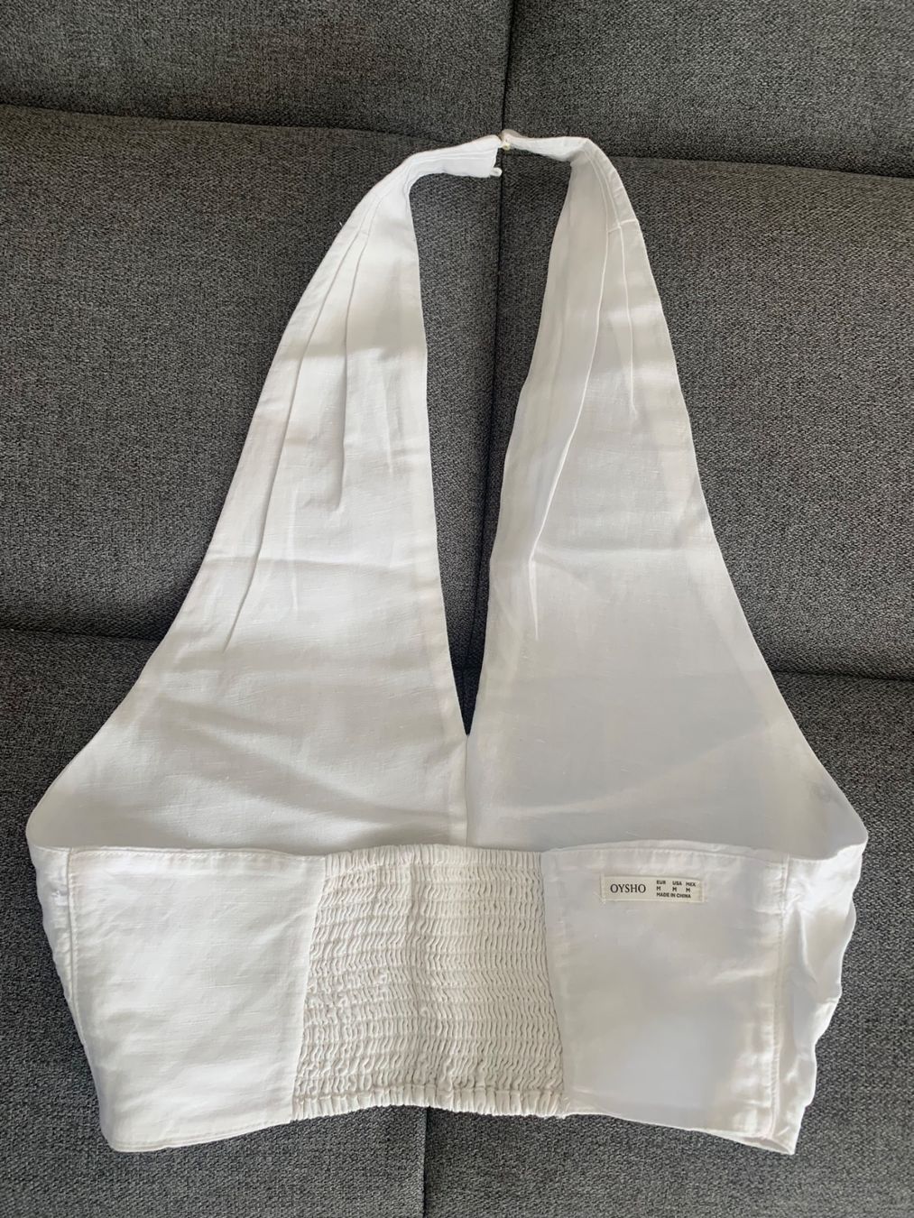 Oysho Tops: OYSHO Leinen Top Weiss M – Neu (gemäss Beschreibung) aus Zumikon von Valeri79 2