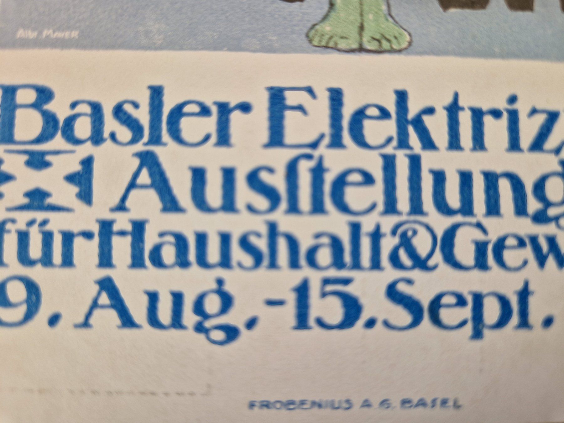 Ansichtskarten: Ansichtskarte Basler Elektrizitätsausstellung 1913 – Gebraucht aus Mörschwil von aik_x8mc 3