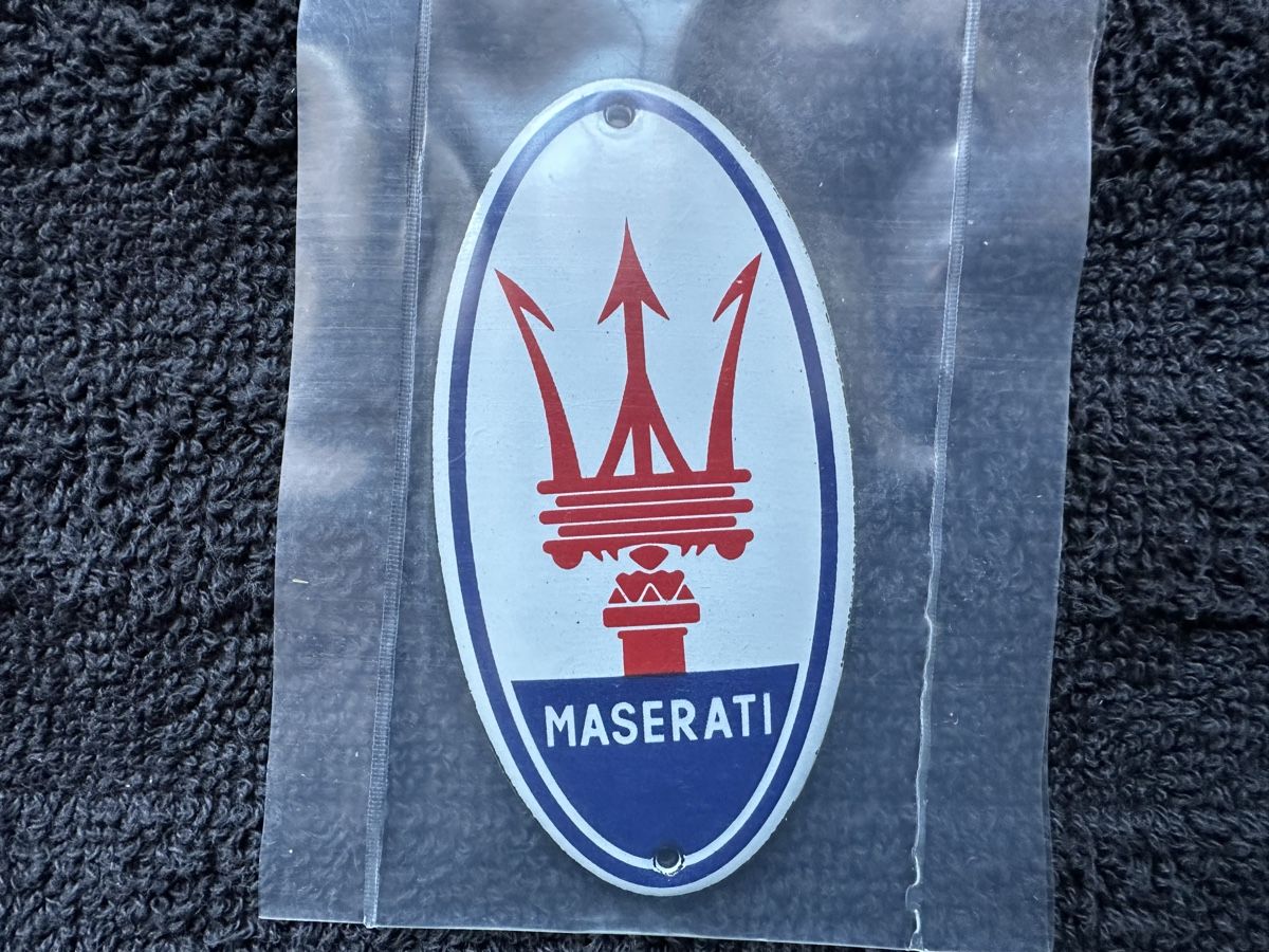 Ecriteaux: Maerati Mini emailschild  – Neuf (Voir description) à Reinach AG par rares75