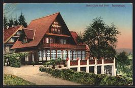 AK Immensee, Hotel Eiche und Post