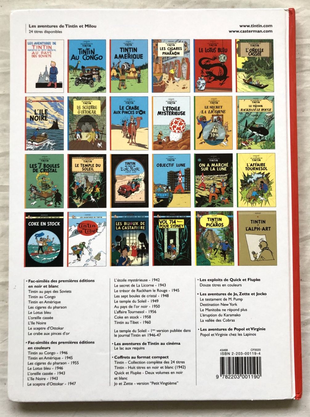 Comics: TINTIN - 20 - Tintin au Tibet – Gebraucht aus Schaffhausen von durruti 4