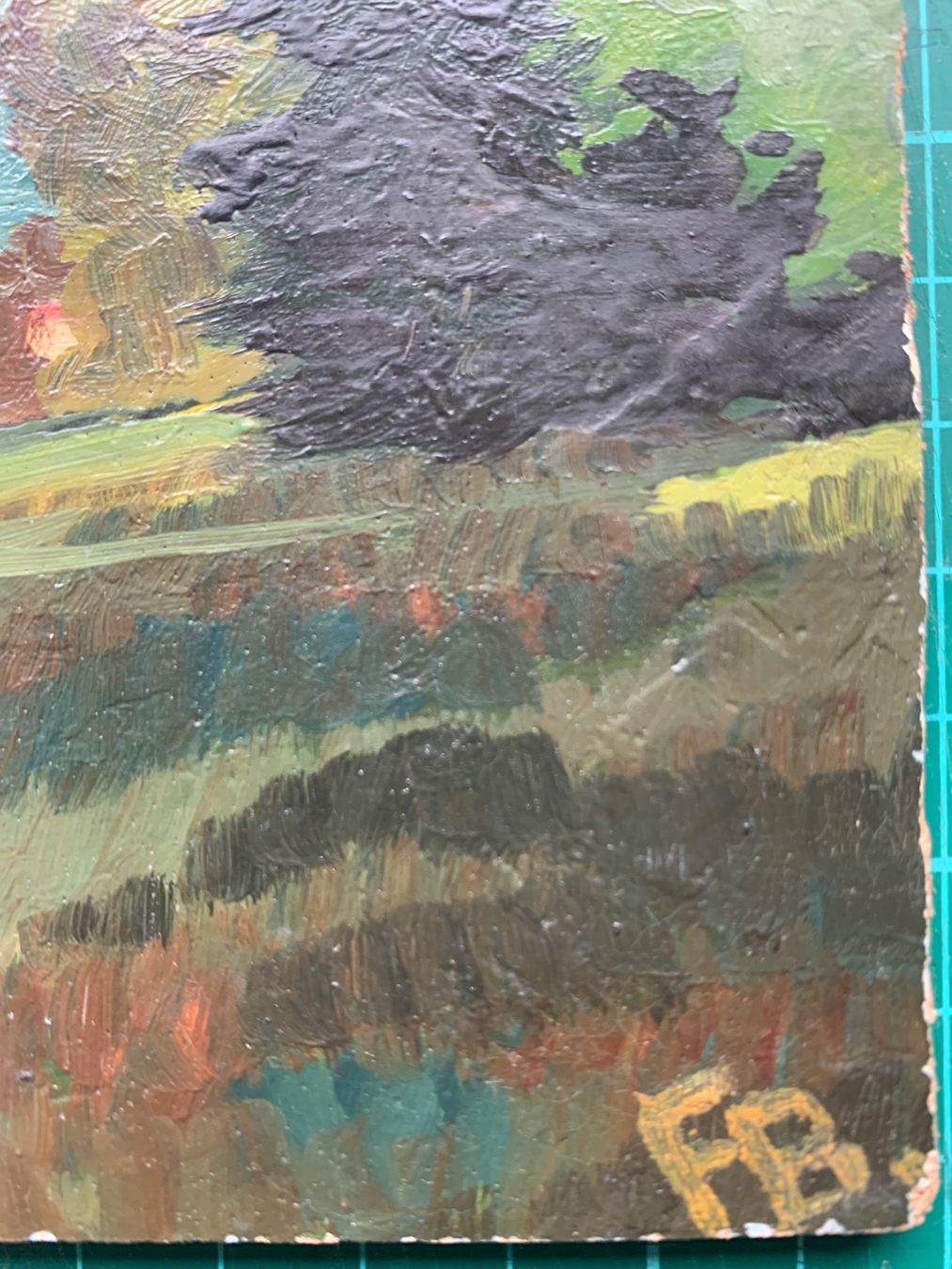 Tableaux: Ölgemälde Kirche – D'occasion à Binningen par Skarabrae 1