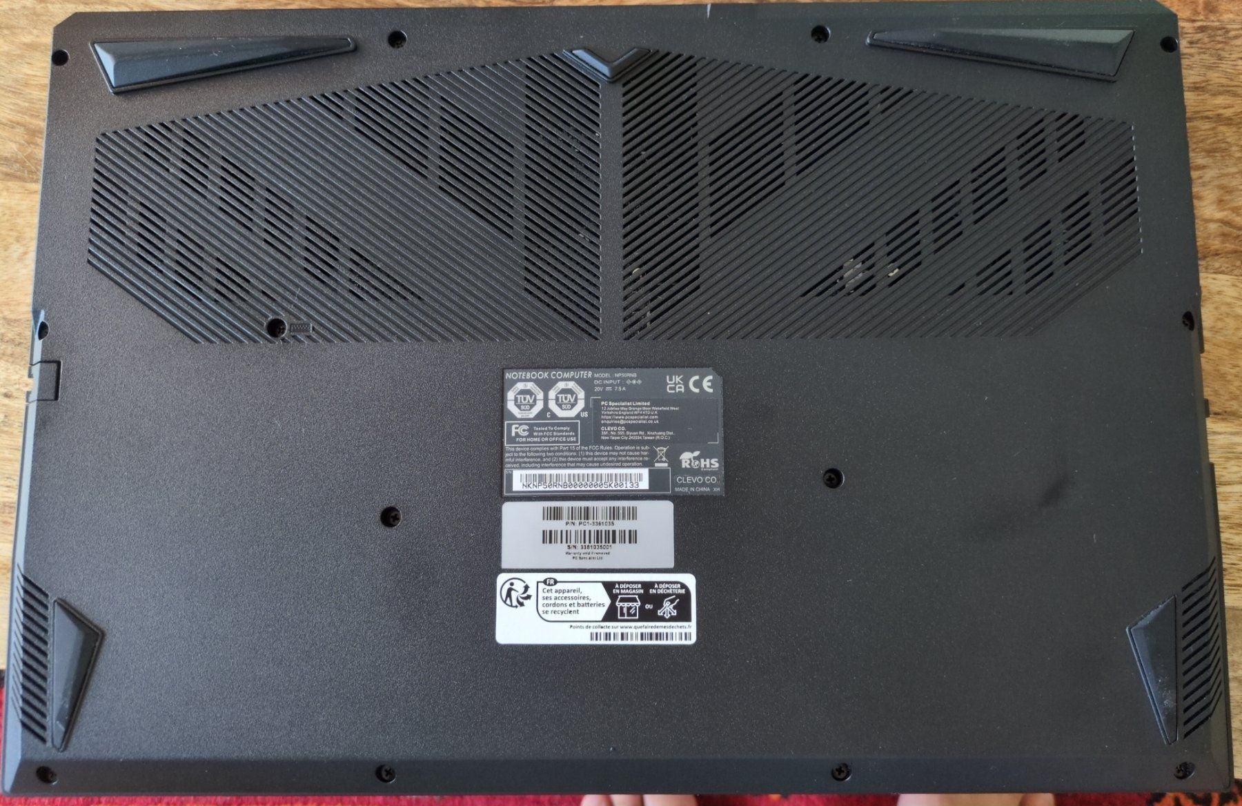 Notebooks: pcspecialist gaming Elimina Core i7 RTX 3050 – Neu (gemäss Beschreibung) aus Neuchâtel von Cafeine 2